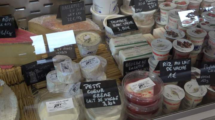 Fromages de ferme Moret France