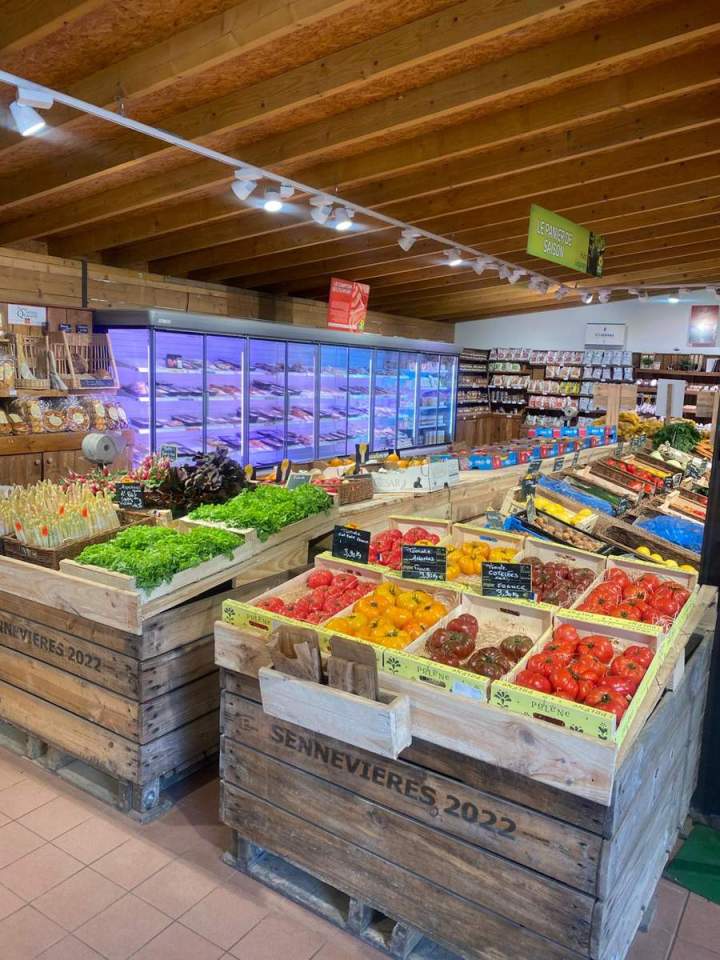 Marché alimentaire de Sennevières